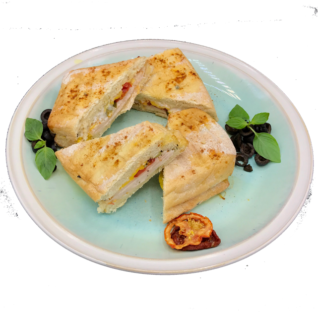 Turkey Panini - Panini (640x640), Png Download