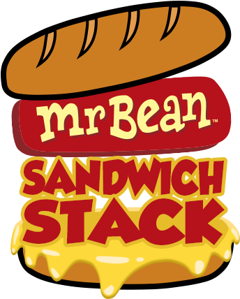 Mr Bean Sandwich Stack - Blast Entertainment Ltd Mr Bean (1099x431), Png Download