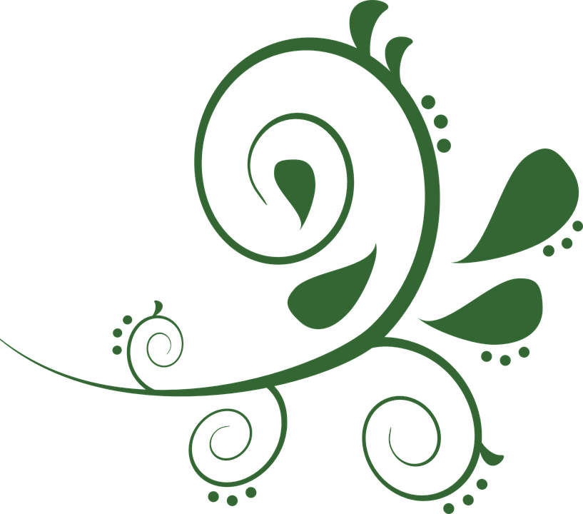 Abstract Swirl Cliparts - Green Swirls Clipart (817x720), Png Download
