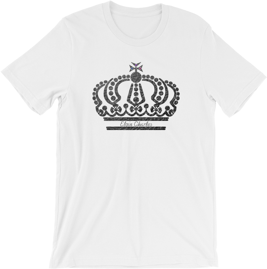 Silver Crown Short Sleeve Unisex T Shirt - Cafepress The French Bee Tile Coaster (1000x1000), Png Download