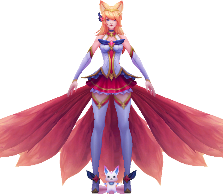 Download Zip Archive - Costume Ahri Star Guardian (750x650), Png Download