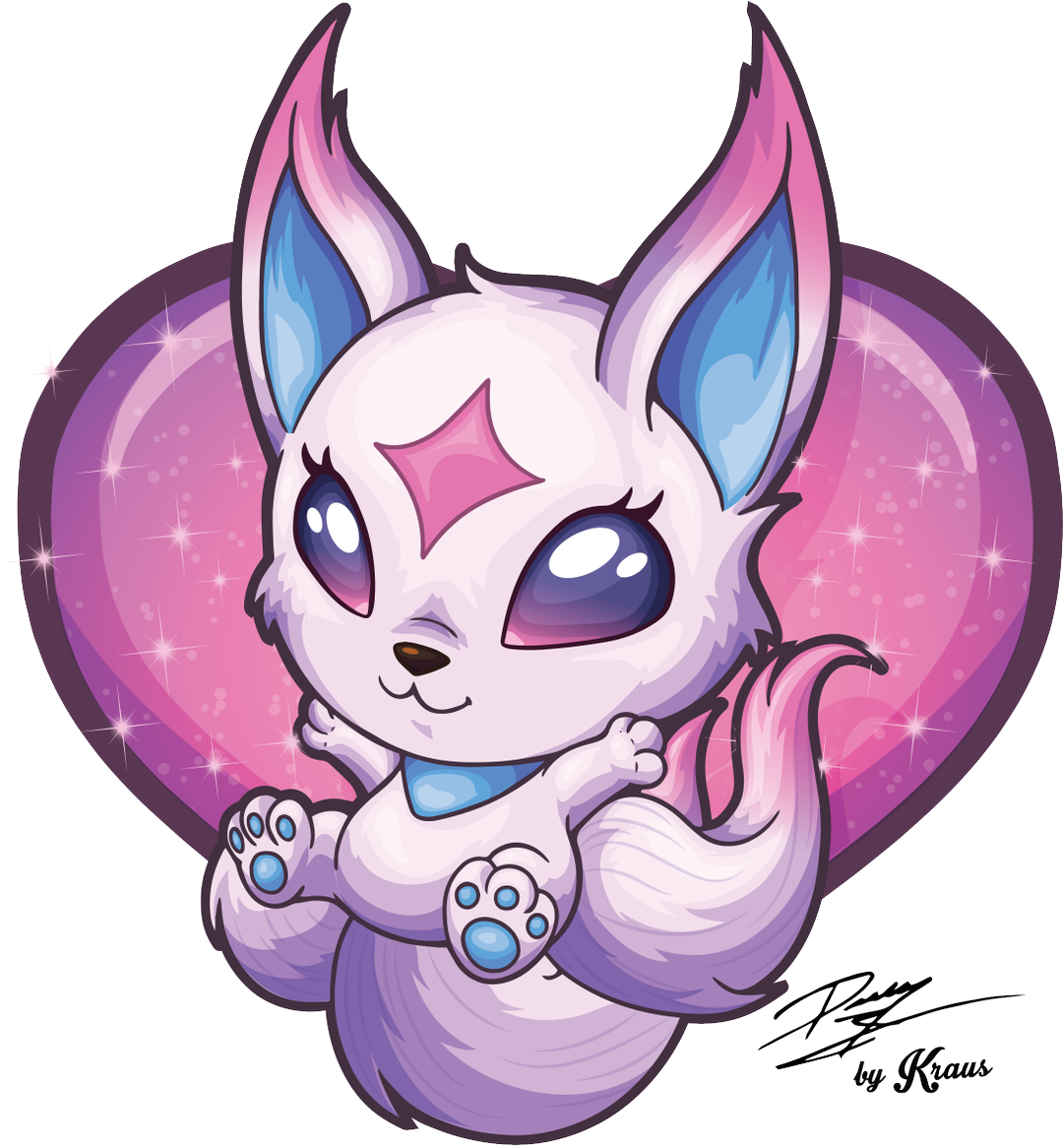 Kiko By Kraus Illustration Hd Wallpaper Background - League Of Legends Star Guardian Pets (1079x1200), Png Download