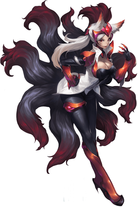 #lol #league Of Legends #game League Of Legends #ahri - Ahri Do League Of Legends (580x871), Png Download