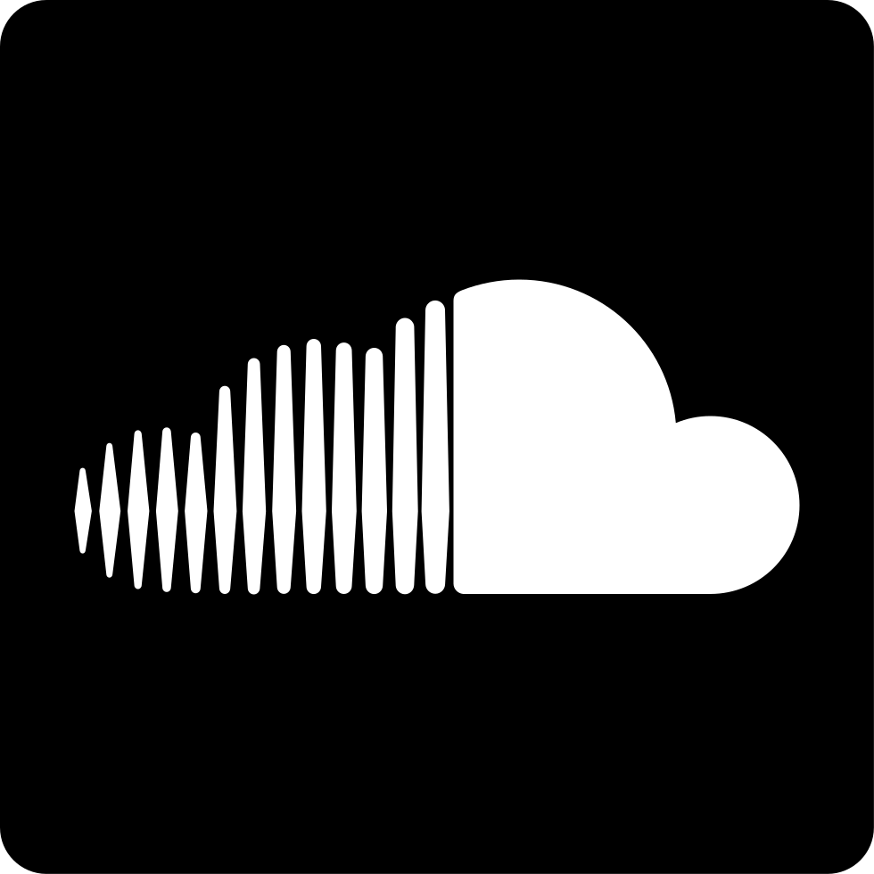 Soundcloud Logo Svg Png Icon Free Download - Soundcloud Logo Negro (980x980), Png Download