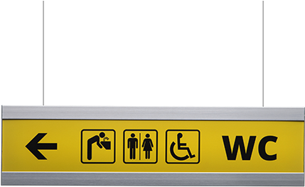 Bathroom Signs - Parallel (450x350), Png Download