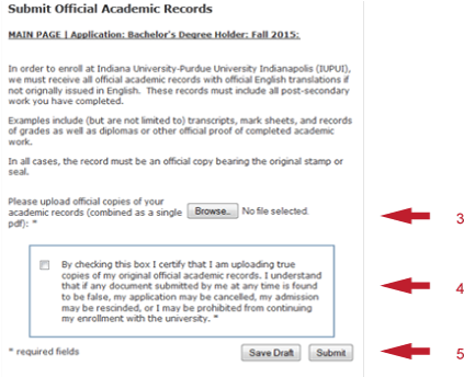 How Do I Upload Documents - Indiana University - Purdue University Indianapolis (440x380), Png Download
