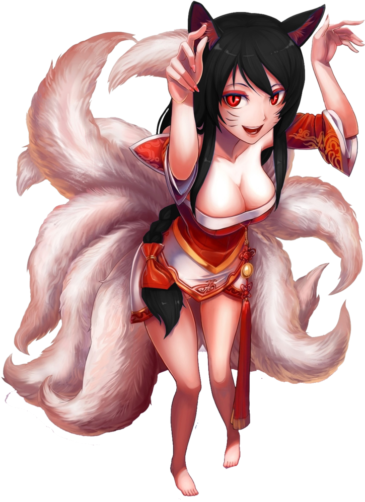 Ари - Ahri With No Background (766x1044), Png Download