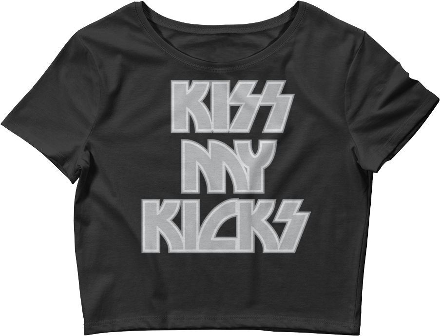 Kiss My Kicks Women's Crop Top - Watch Me Lift Watch Me Crop Top. (1000x1000), Png Download