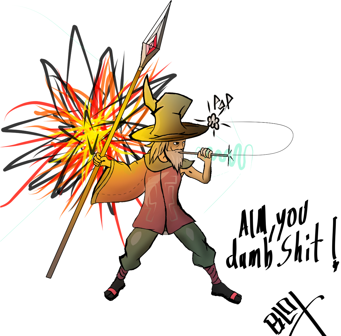 Kinda' Half Assed/doodled It - Drawing (1200x1200), Png Download