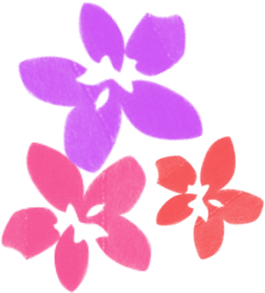 Flores Png Deviantart - Marca De Agua De Flores (384x434), Png Download