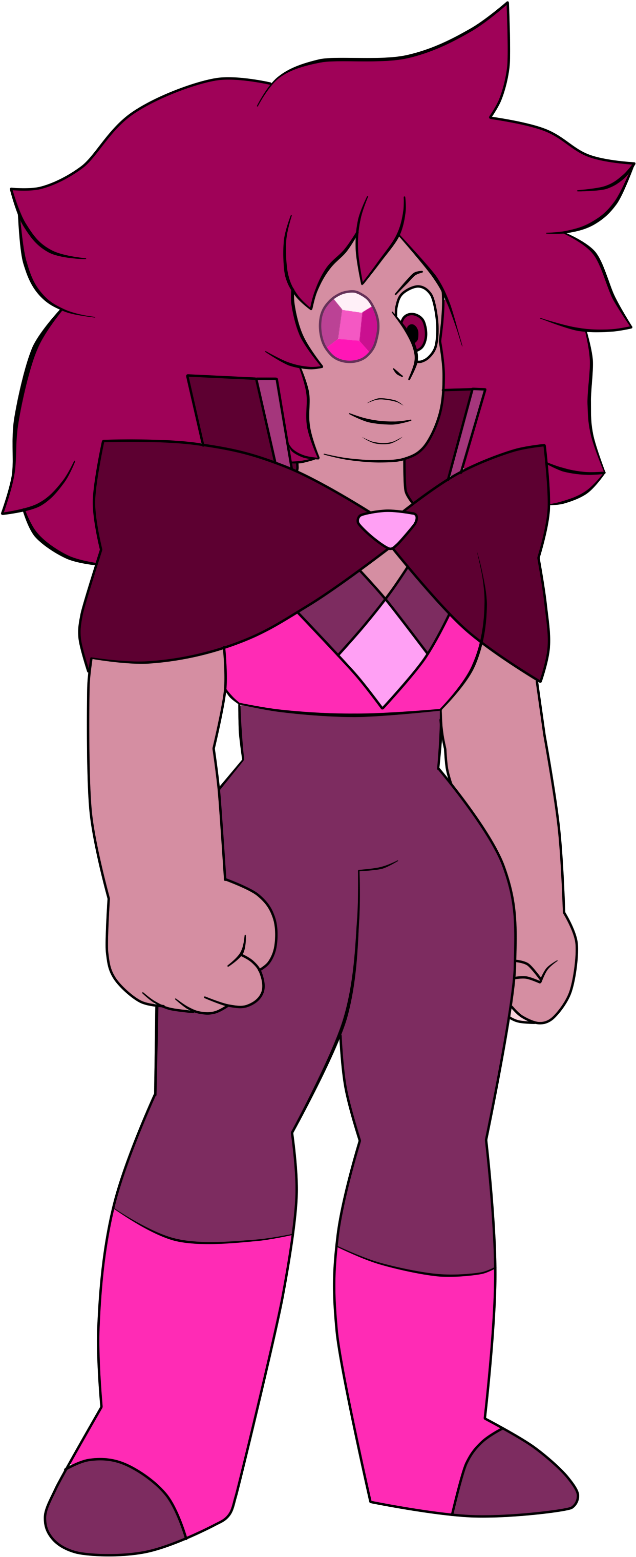 Cranberry Quartz - Steven Universe Gemcrust Rose Quartz (2000x3186), Png Download