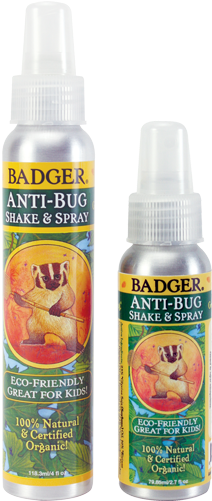 Organic Natural Bug Spray Repellent Badger V=1470692824 - Best Mosquito Repellent Hong Kong (500x500), Png Download