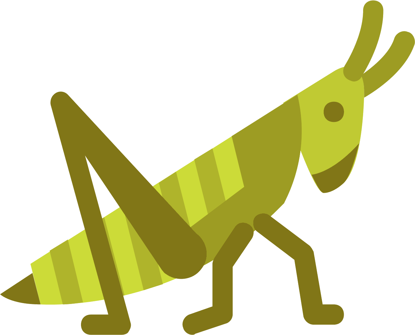 Grasshopper Clipart Pencil - Grasshopper Logo Line (1600x1600), Png Download