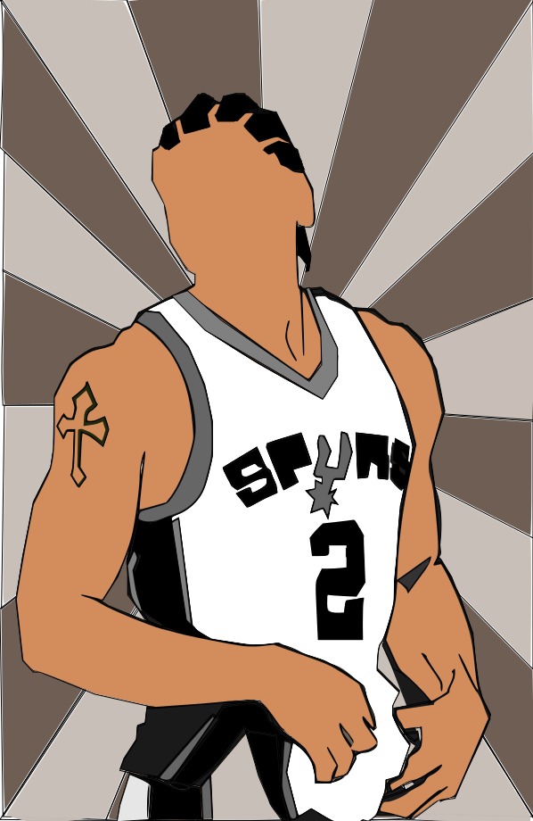 Kawhileonard - Illustration (598x920), Png Download