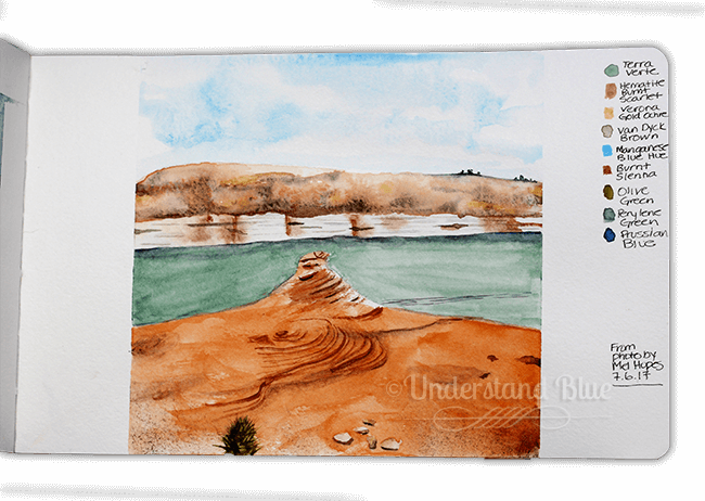 A Sketch From A Stunning Photo A Friend Of Mine Took - Painting (650x462), Png Download