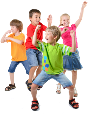 Happy Kids Png - Children Dancing (400x400), Png Download