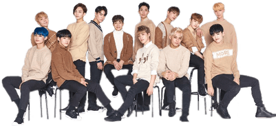 Seventeen Brown Clothes - Seventeen Png (400x400), Png Download