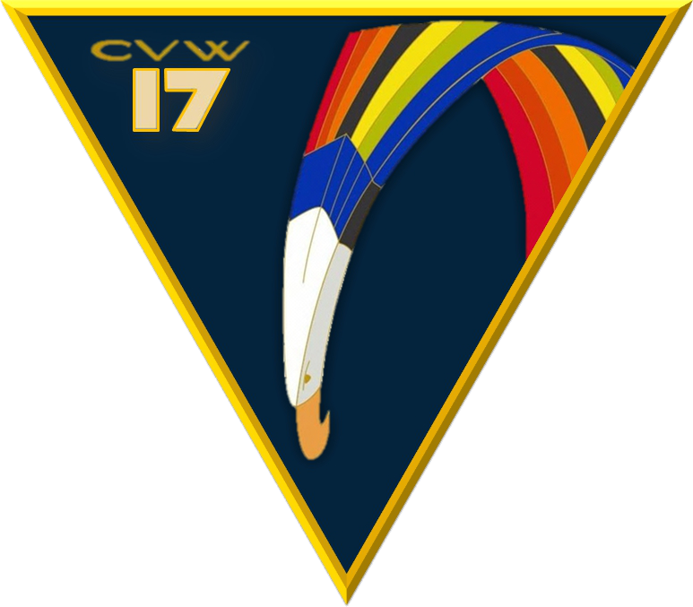 File - Cvw-17 - Cvw 17 (773x677), Png Download