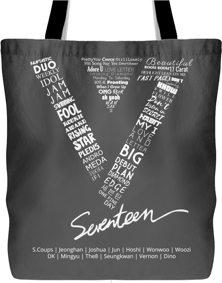 Seventeen "logo" - Tote Bag (1024x1024), Png Download