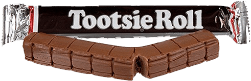 Tootsie Roll Candy Bar (500x500), Png Download