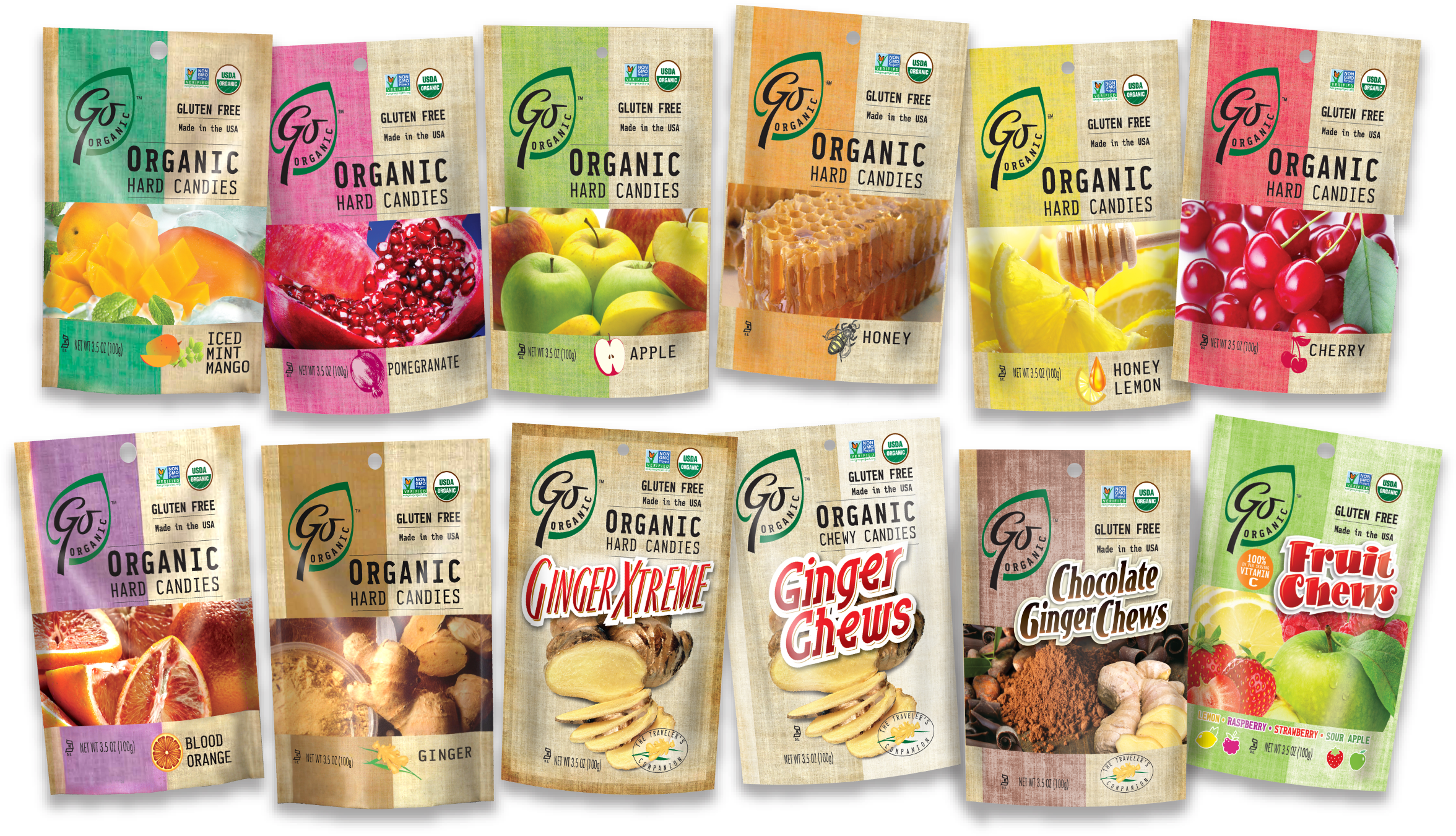 Getting Ready For Halloween 8 Non-gmo Candies For Trick (2367x1365), Png Download