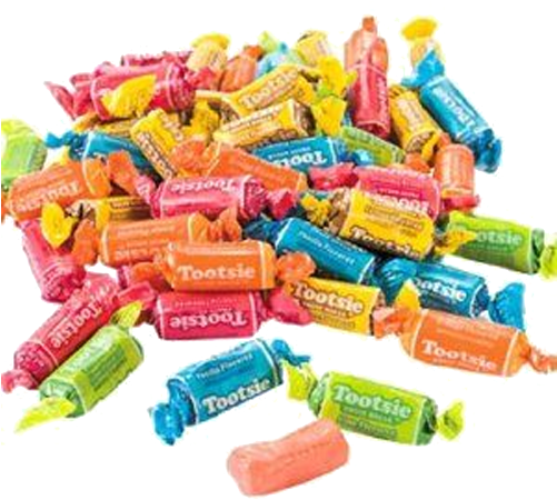 Fruit Chew Candy Concentrate - Tootsie Roll Fruit Chews (500x500), Png Download