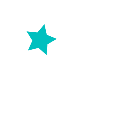 White Words Moon And Back And Stars - Circle (390x409), Png Download