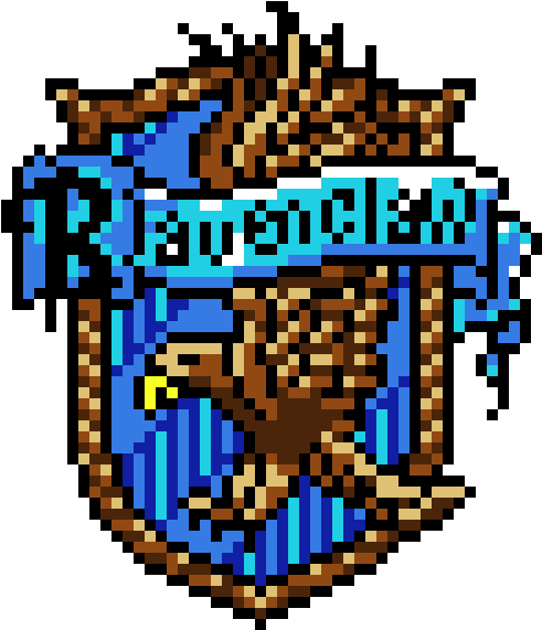 Ravenclaw - Pick One Hogwarts Inspired Kandi/perler Necklaces (580x610), Png Download