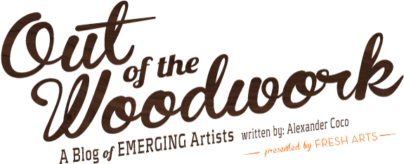 Out Of The Woodwork Is A New Blog, By Fresh Arts - Calligraphy (600x262), Png Download