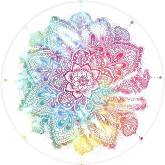 Mandala Pop Grip - Fondos De Pantalla De Mandalas (580x580), Png Download