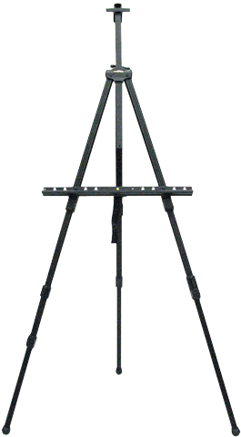 Black Easel Stand Png (314x502), Png Download