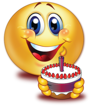 Birthday Cake - Big Smile (384x384), Png Download