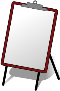 Paper Easel Flip Chart Marker Pen - Flip Chart (530x750), Png Download