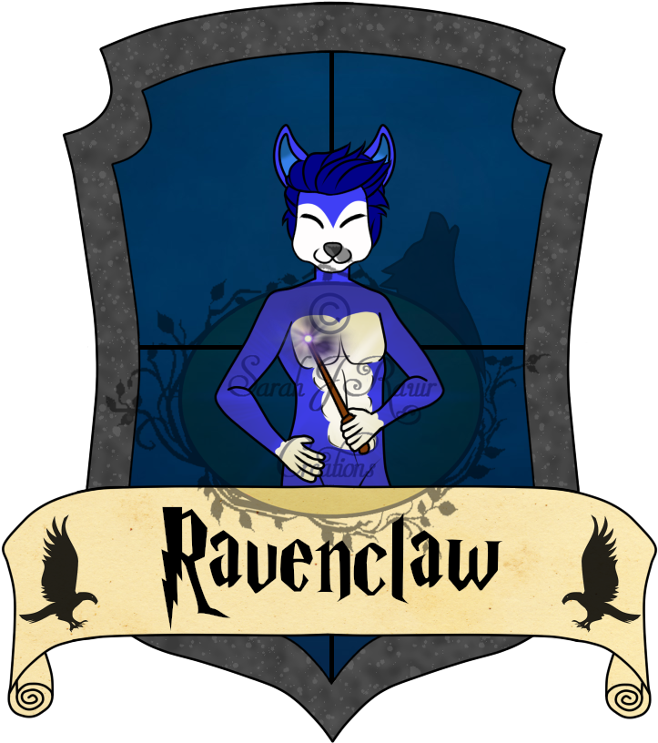 Ravenclaw Crest - Bluewerewolf - Harry Potter Inspired Rings Gryffindor Ravenclaw Slytherin (900x900), Png Download