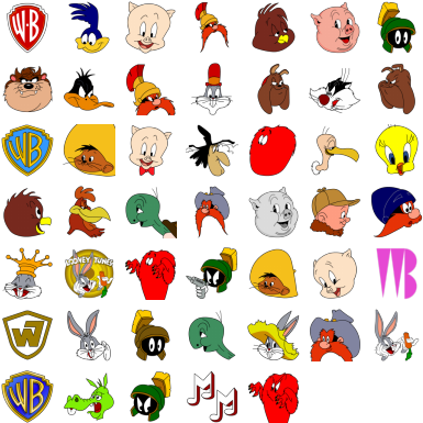 Search - Looney Tunes Vector Pack (392x392), Png Download
