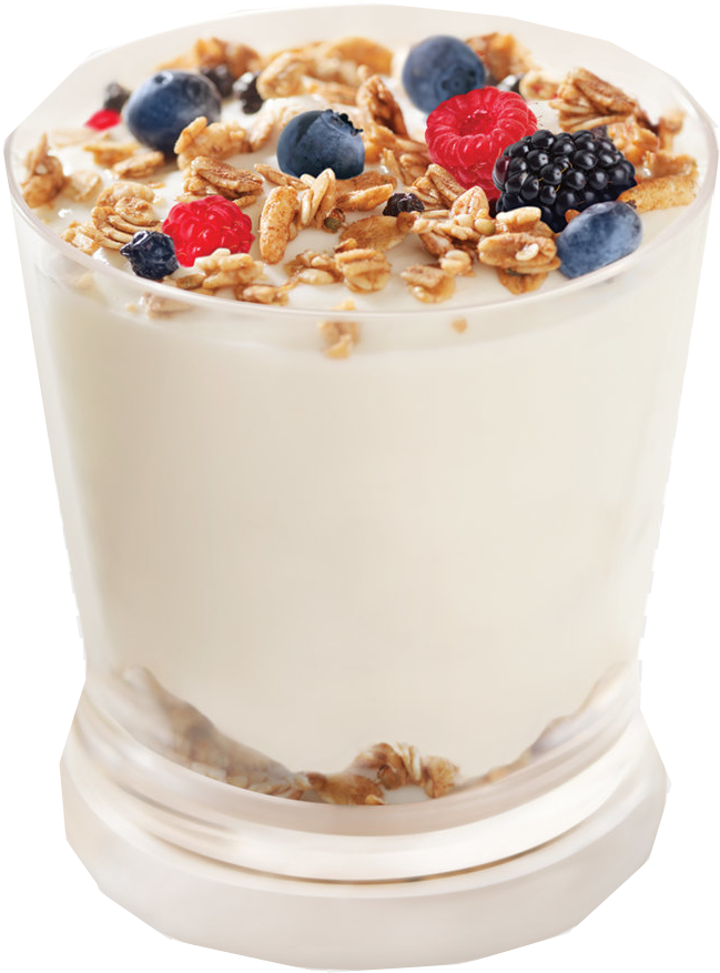 Yogurt Dish Transparent Background - Yogurt Parfait Parfait Png (900x900), Png Download
