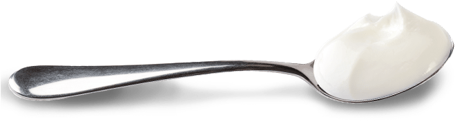 Yogurt First - Spoon (683x197), Png Download
