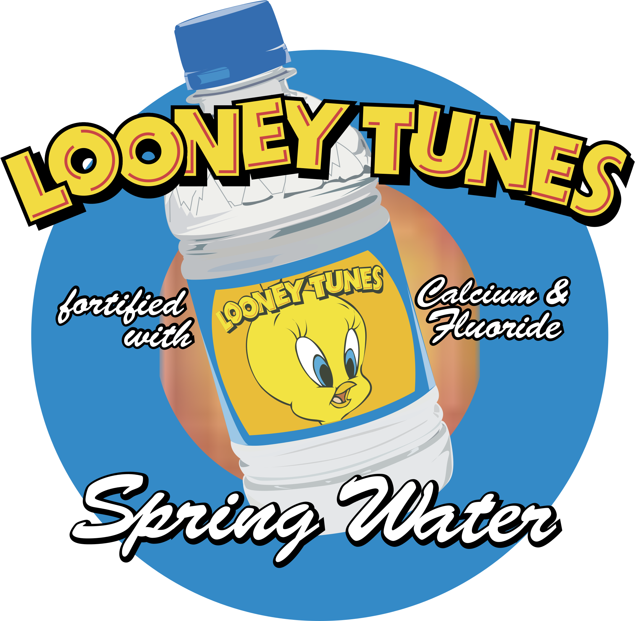 Looney Tunes Spring Water Logo Png Transparent - "the Bugs Bunny/looney Tunes Comedy Hour" (1985) (2400x2400), Png Download