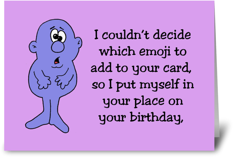 What Emoji Would Fit Your Birthday Greeting Card - Happy Birthday Barber Card (848x698), Png Download