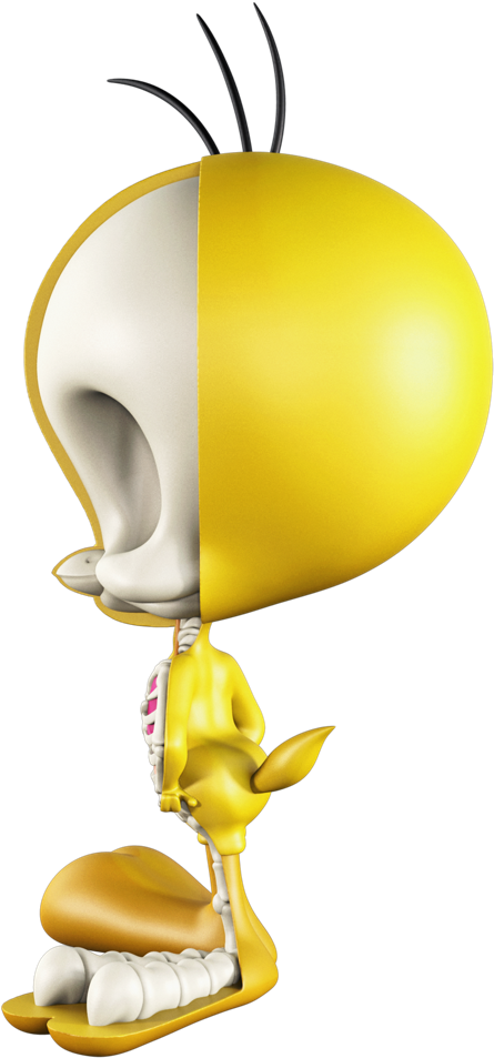 Xxray Looney Tunes Tweety Bird (1000x1000), Png Download