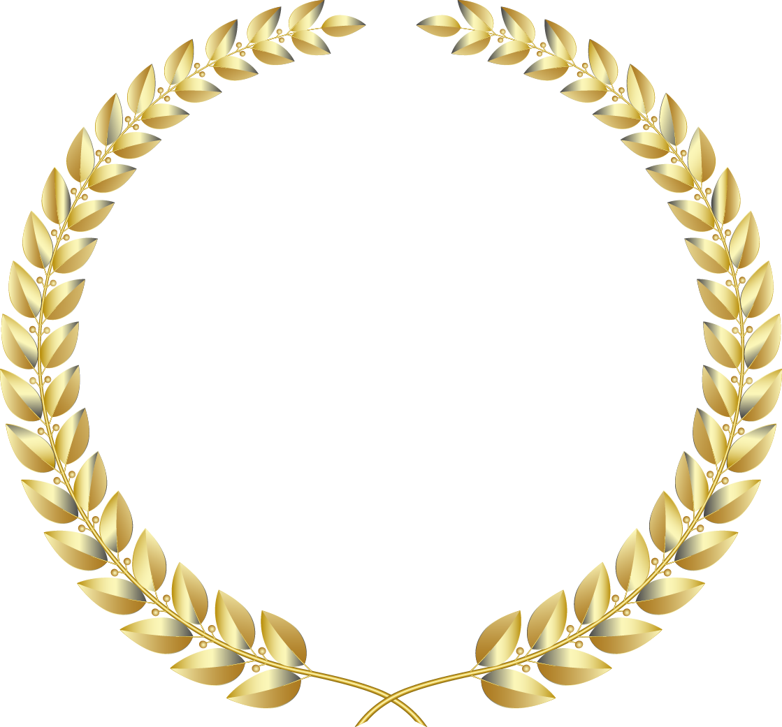 Clip Black And White Library Golden Vector Wheat Crown - Gobierno De San Andreas (1119x1041), Png Download