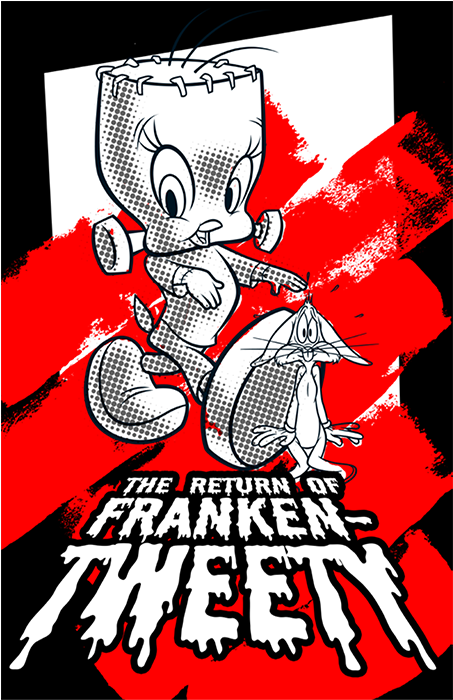 9looneytuneshalloween 06 04 10-2 - Portable Network Graphics (604x700), Png Download