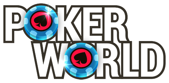 Logo-pokerworld - Poker World - Offline Texas Holdem (551x271), Png Download