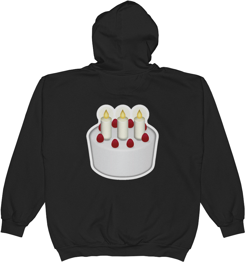 Emoji Zip Hoodie - Hoodie (1000x1000), Png Download