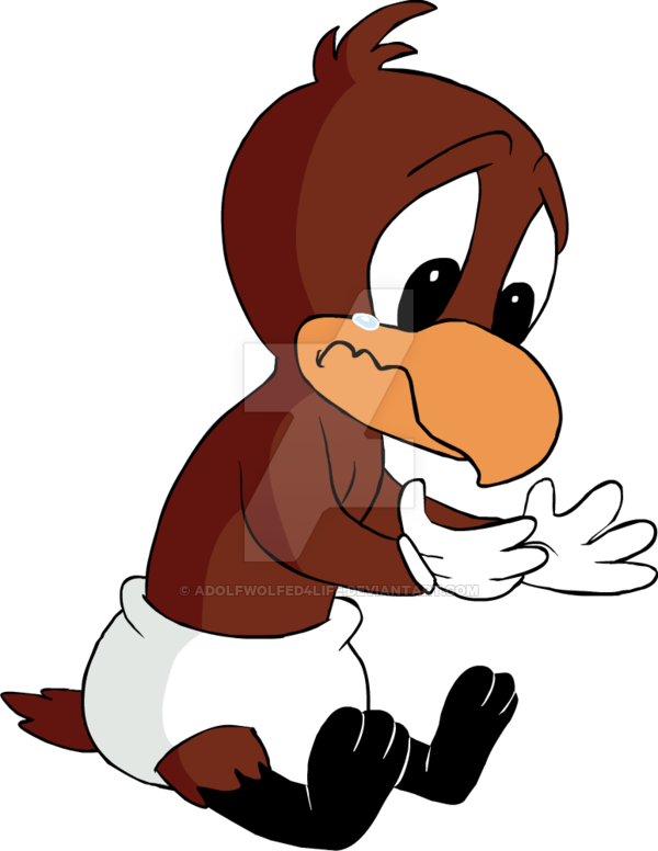 Vector Library Baby Von Vulture By Colossalstinker - Looney Tunes Von Vulture (600x776), Png Download