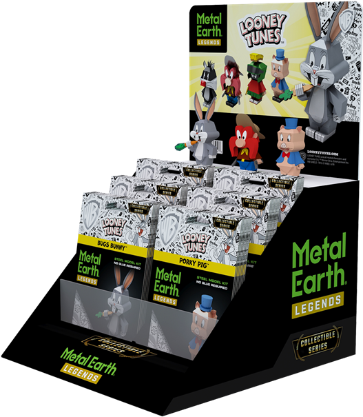 Picture Of Legends Looney Tunes Prepack - Fascinations Metal Earth 3d (538x620), Png Download