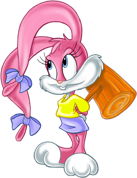 Looney Tunes Cartoon Baby Image 8 Mikimaus Looney - Babs Bugs Bunny (600x600), Png Download