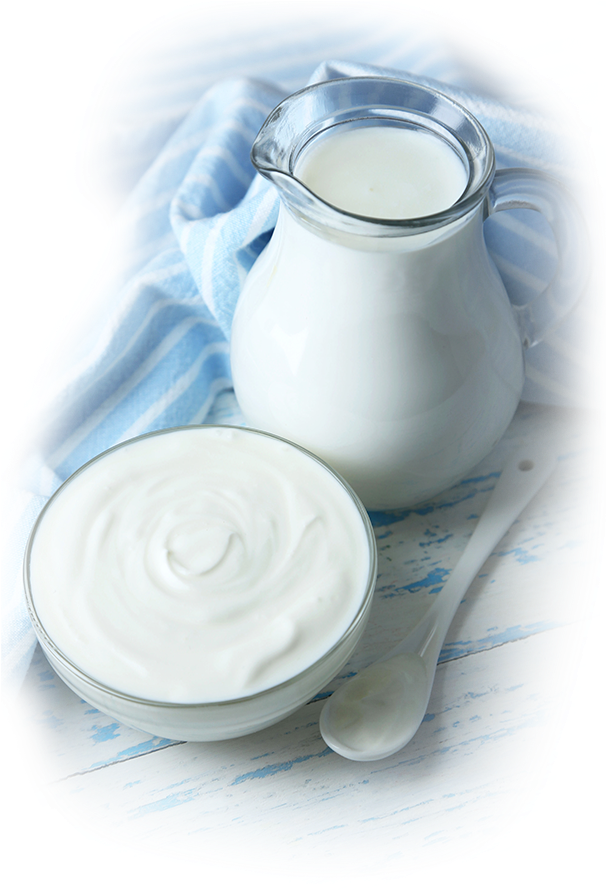Custom Yogurt - Milk And Yogurt Png (815x908), Png Download