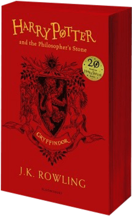 Harry Potter And The Philosopher's Stone - Harry Potter And The Philosopher's Stone 20th Anniversary (350x498), Png Download