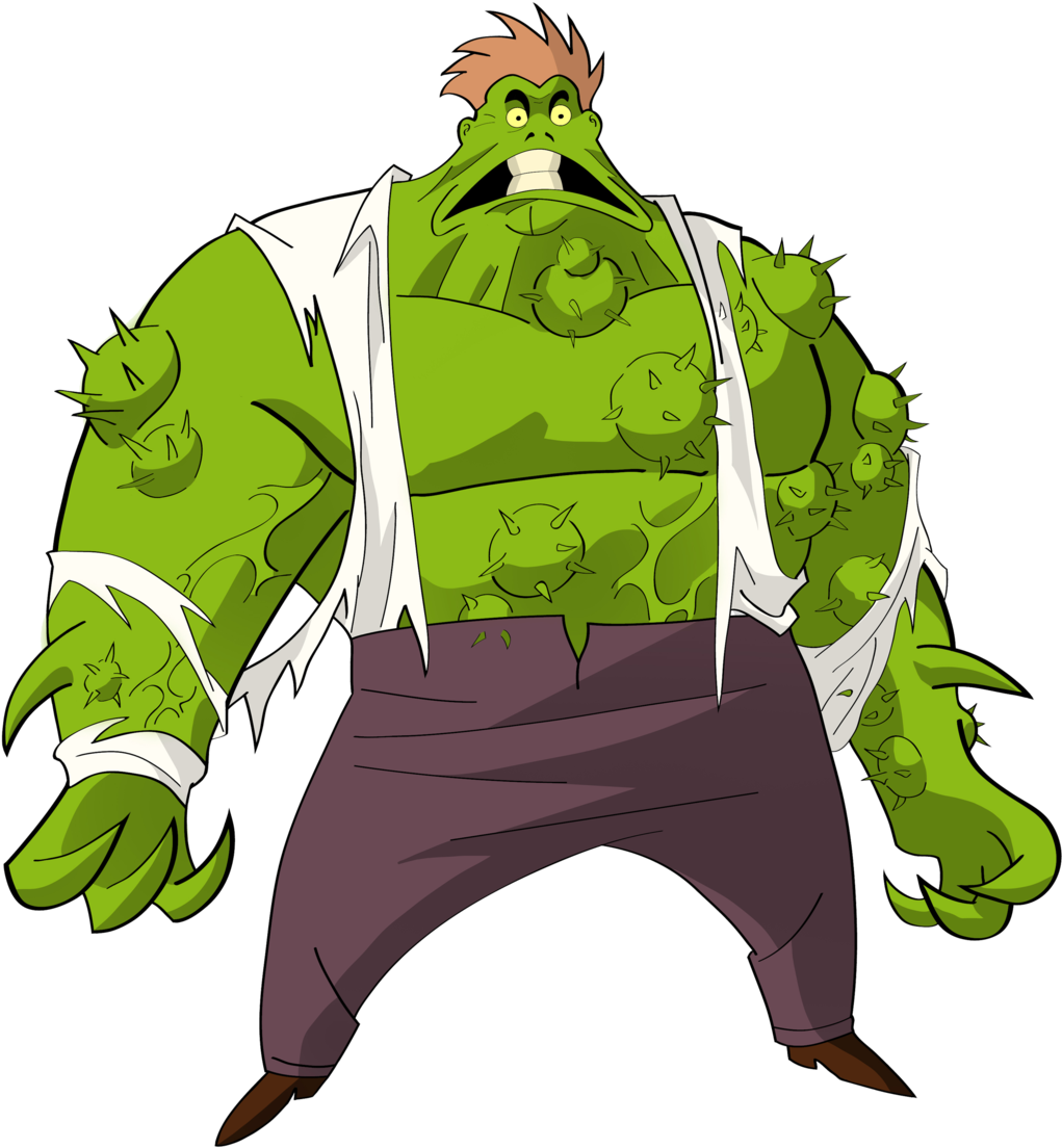 Plant Monster By Dawidarte - House Batman Animated Series (1024x1280), Png Download